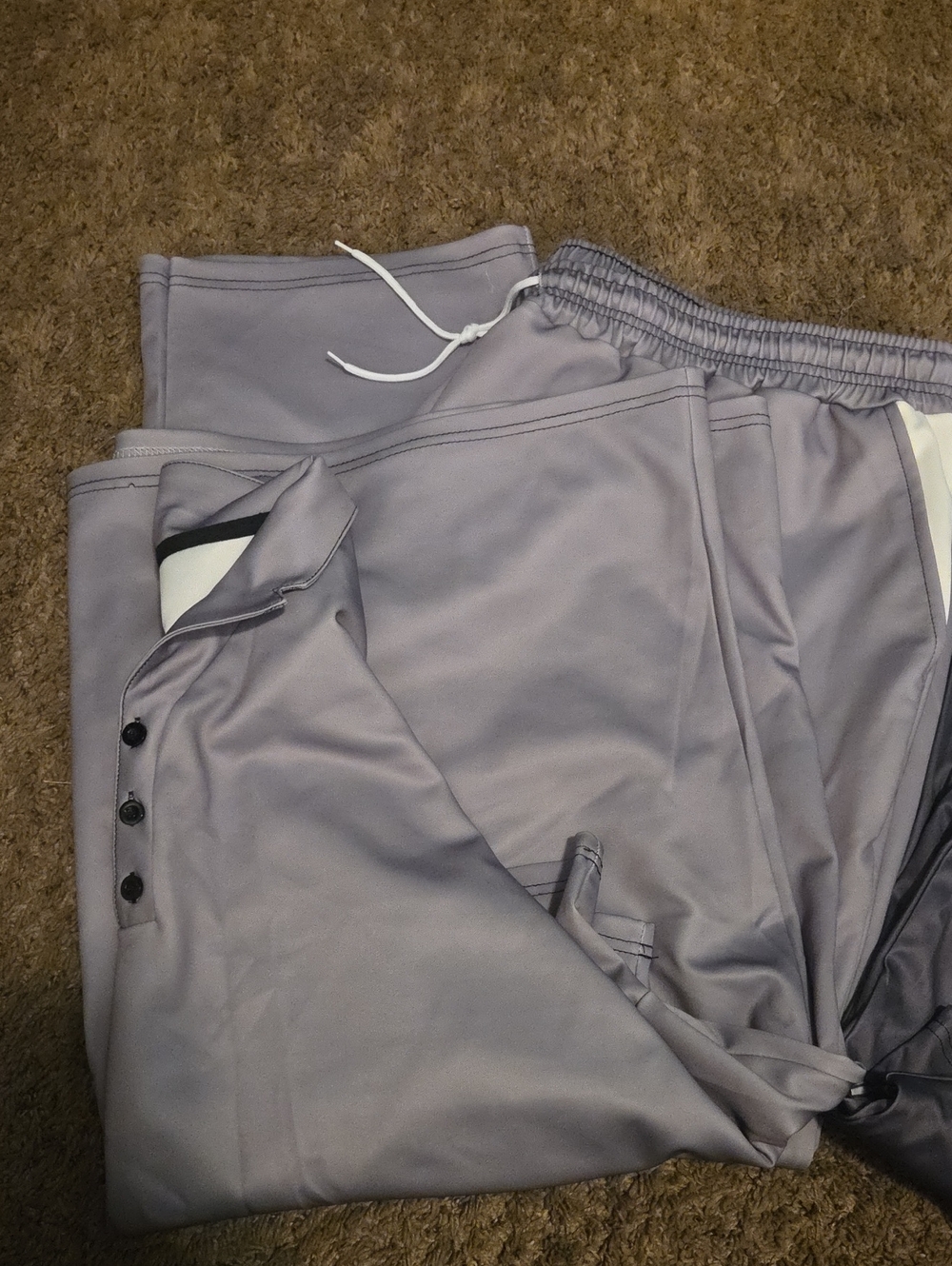 3 Pairs Mens Track and Pants Set Athletic All 3 Are New - Picture 3 of 11